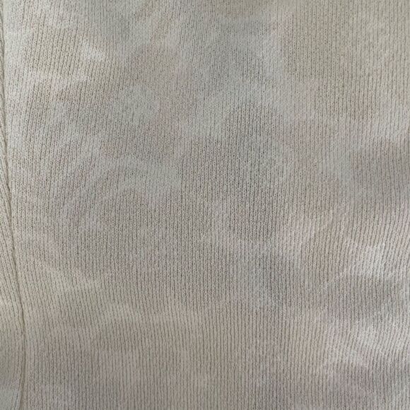 Vintage 70s Off White Cream Maxi Dress Point Collar Blazer Floral Jaquard - Picture 12 of 13